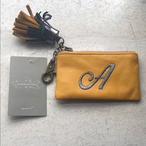NWT Anthropologie Key/card holder /coin purse